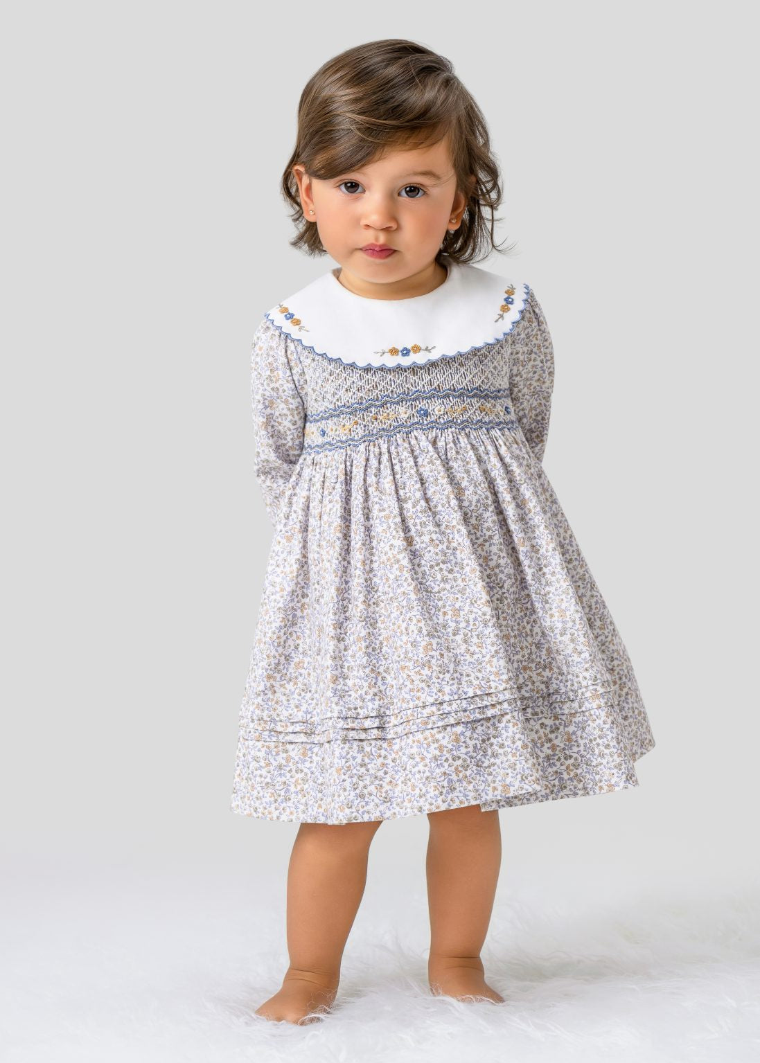 Autumn Smocked Dress