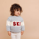 Ski Sweater, Bowie Grey Kids Baby Apparel Winter: XS; 6-12M