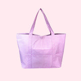 Pink Bungalow ~WIPEABLE~ Big Mama Tote | Mint