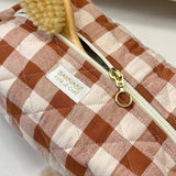 Padded rectangular toiletry bag: Lison