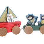 WB Where the Wild Things Are Wooden Pull Toy