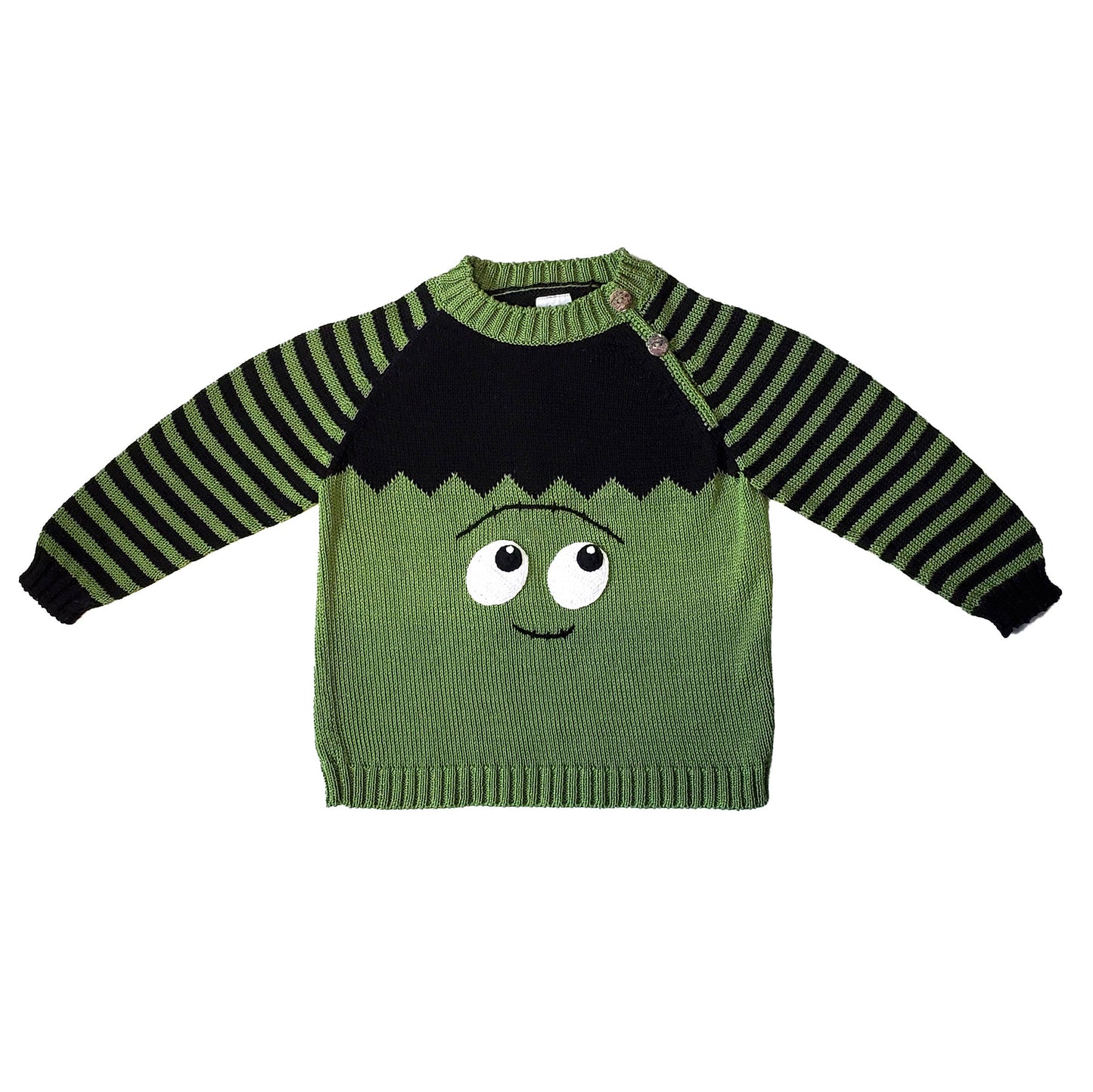 Little Monster Halloween Sweater: 12m