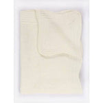 Heirloom Quilt - Baby Quilt Blanket Monogram: Cream