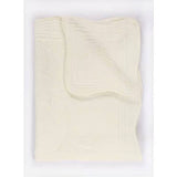 Heirloom Quilt - Baby Quilt Blanket Monogram: Pink