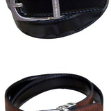 Reversible Leather Belt - Black/Brown