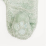 SOFT SPRUCE MINKY BEAR FOOTIE: 330 / 6-9M