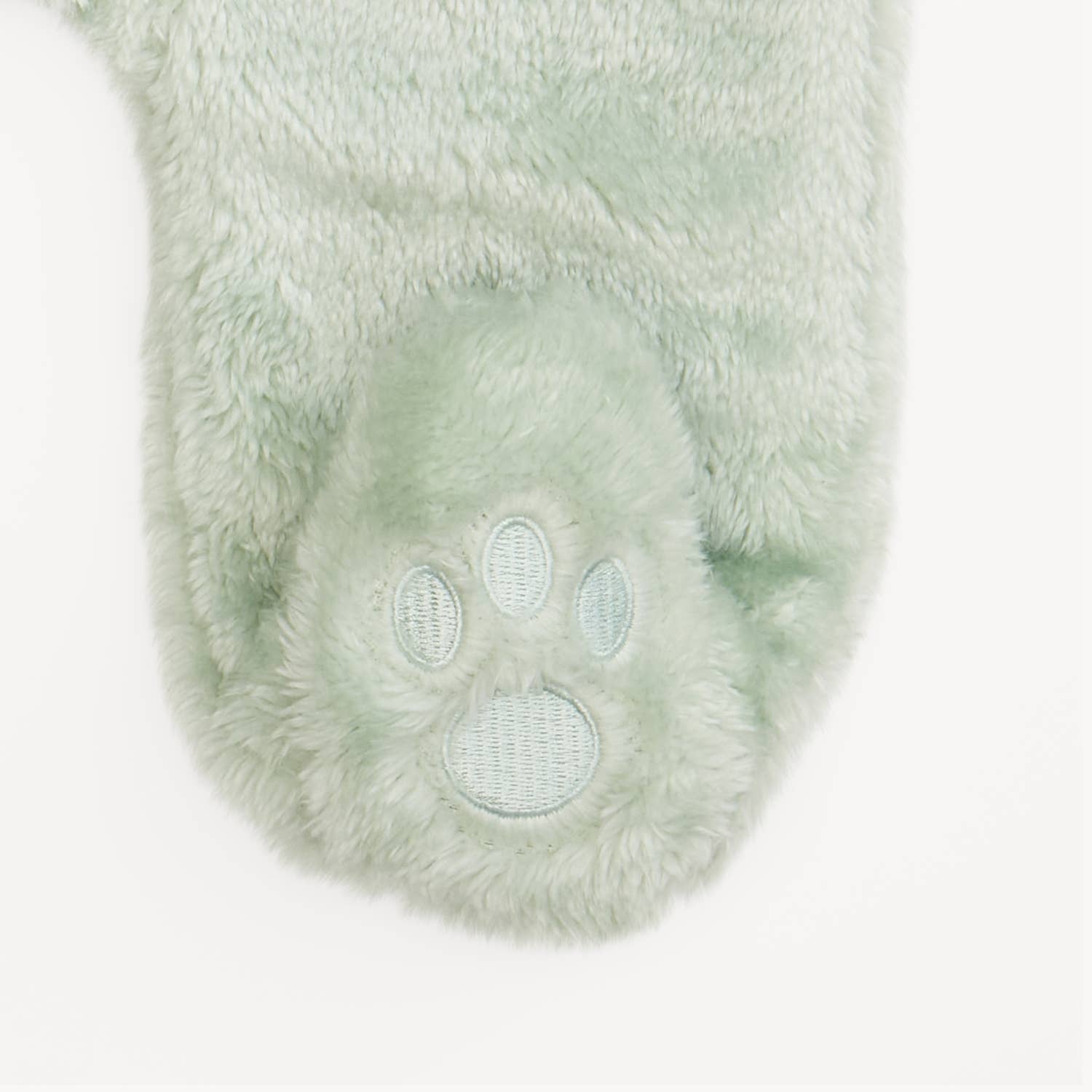 SOFT SPRUCE MINKY BEAR FOOTIE: 330 / 6-9M