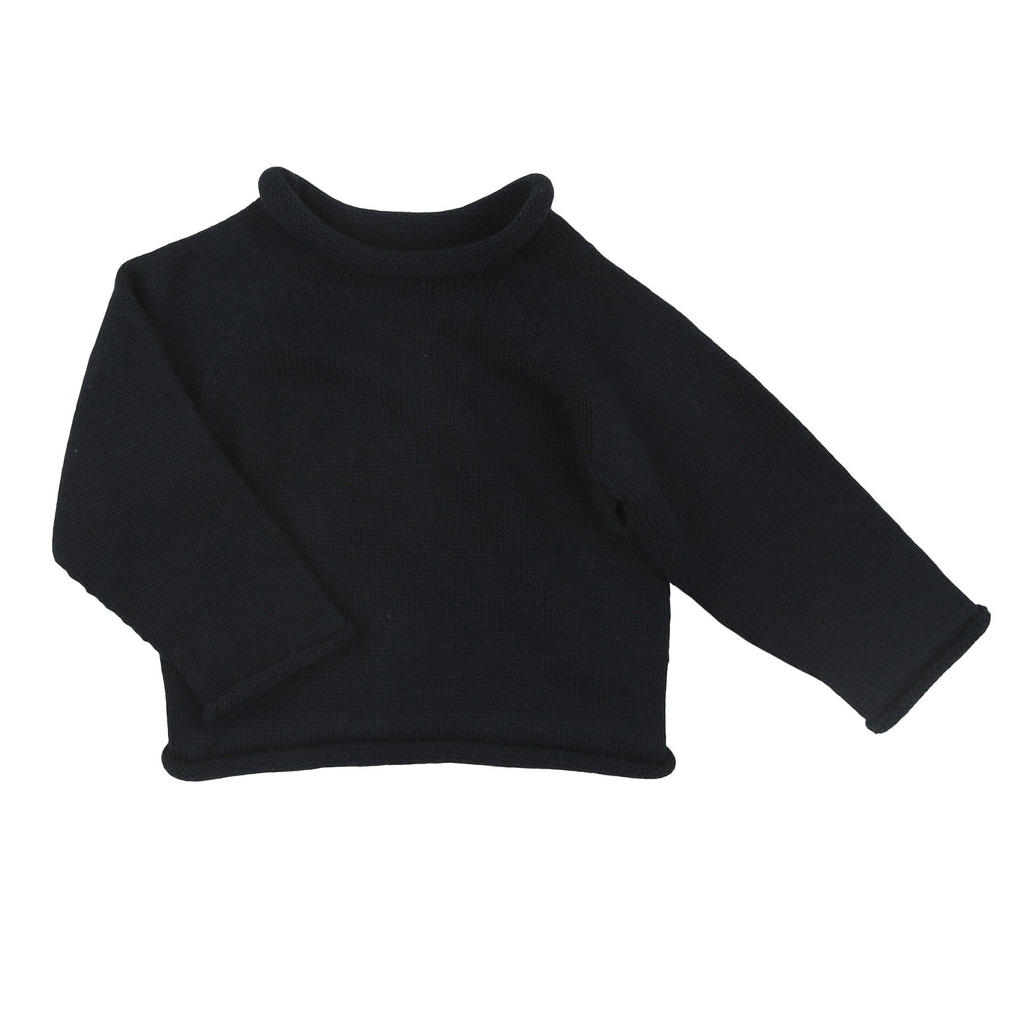 Essentials Knits Navy Raglan Sweater - 100% Pima Cotton, Baby Apparel by Magnolia Baby