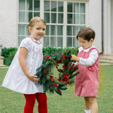 Matching sibling looks from The Proper Peony Joyful Christmas collection