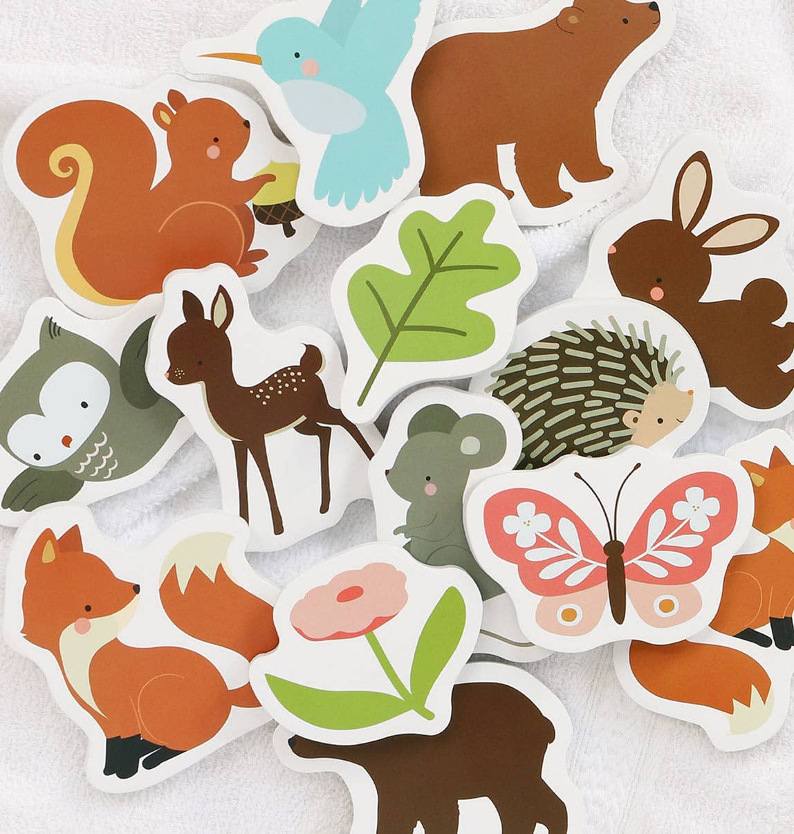 Foam bath toys: Forest friends