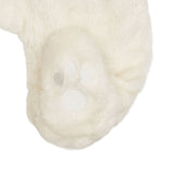 magnetic me Cloud minky bear footie, detail view
