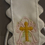 Pacifier Clip, Monogram-able Assorted Colors: White