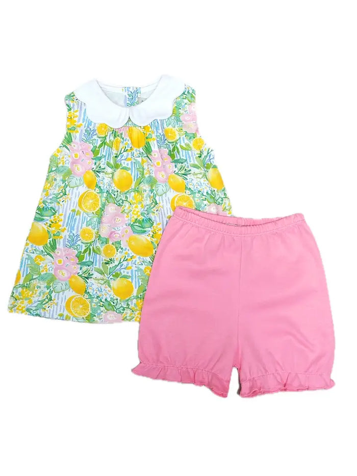 Positano Collection Baby Girl's Bloomer Set