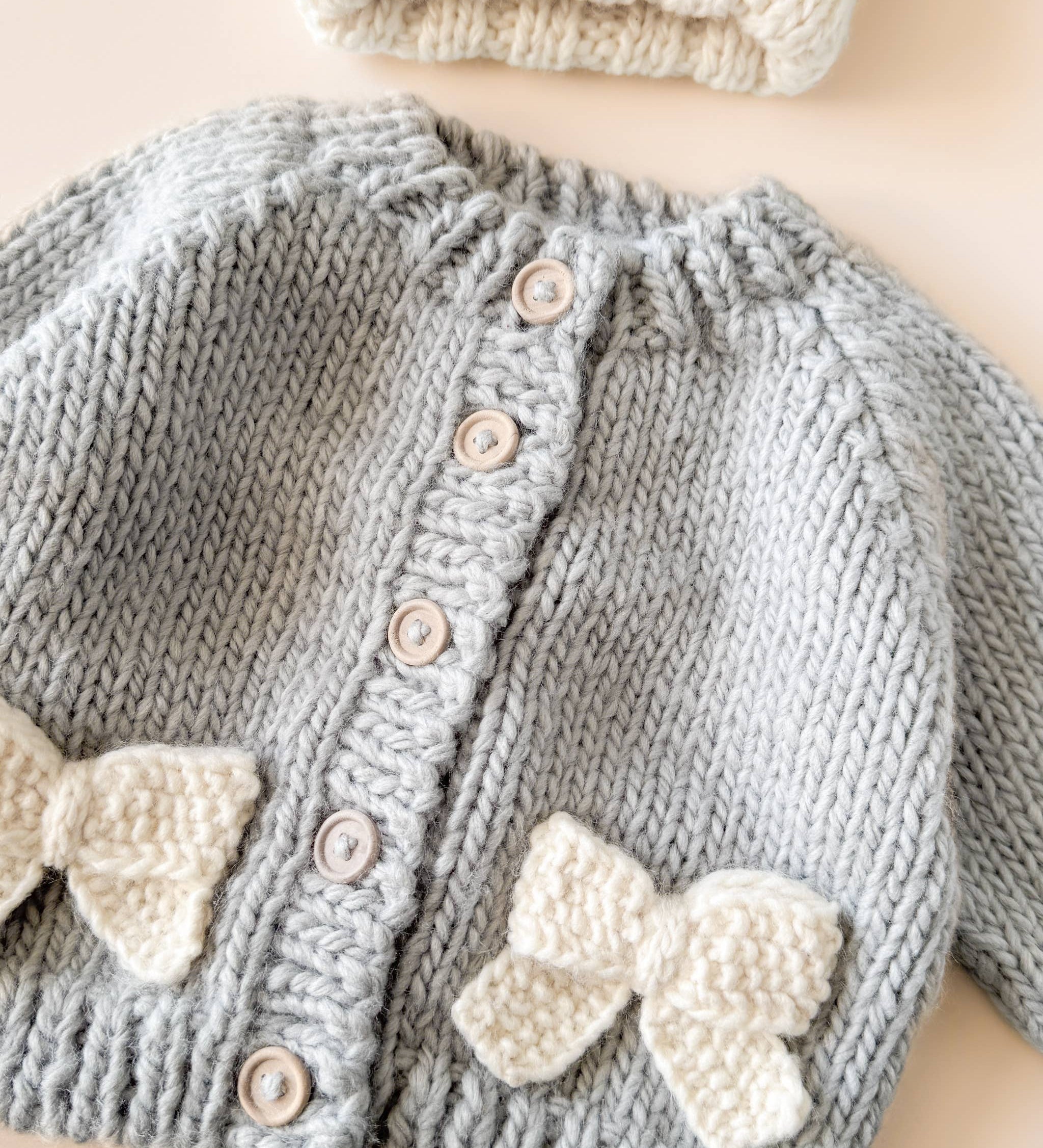 Sawyer Hat Baby Kid Beanie Winter Fall Holiday Christmas: Bowie Grey / XS 3-6m