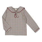 Kidiwi Eustache check shirt