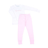 Big Sister Embroidered Long Pajamas