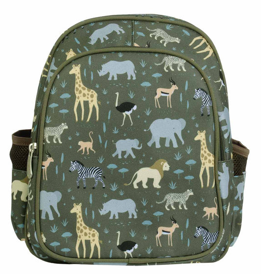 Kids backpack insulated front compartment: Savanna