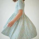 Short Sleeve Twirl Dress