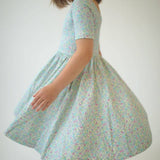Short Sleeve Twirl Dress