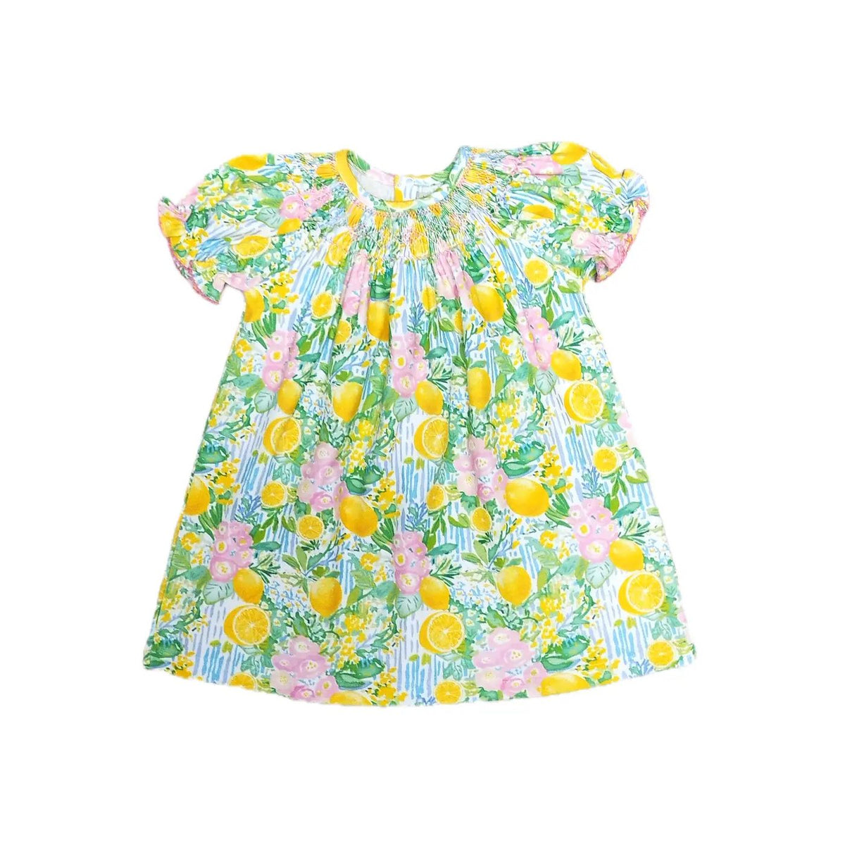 Positano Collection Smocked Girl's Bishop