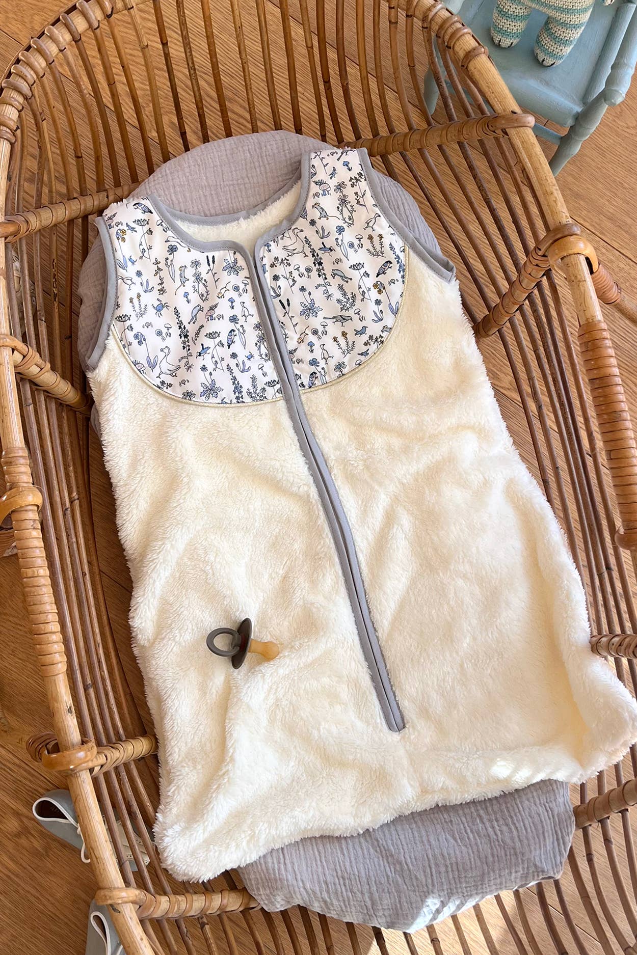 Very soft sleeping bag 0-6 months: Gus