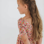 Short Sleeve Twirl Dress Posy Pop