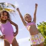 Vacay Pop Recycled Crop Bikini