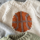Basketball Sweater Sports School Team Baby Kid Fall Pullover