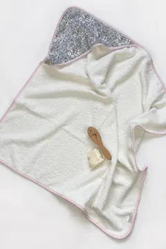 Liberty® Sponge and Fabric Baby Bath Cape: Katie