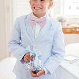 Prep School Pants- Seersucker Breakers Blue