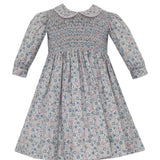 Anavini FLORENCE Pink & Blue Floral Dress
