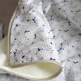 Baby blanket Liberty® fabric and fleece: Juliet