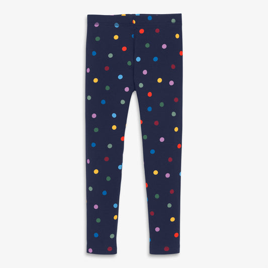 French Terry Legging: Confetti Dot