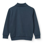 Copenhagen Colors 360 Super Stretchy High School Cardigan in Navy, alternate view