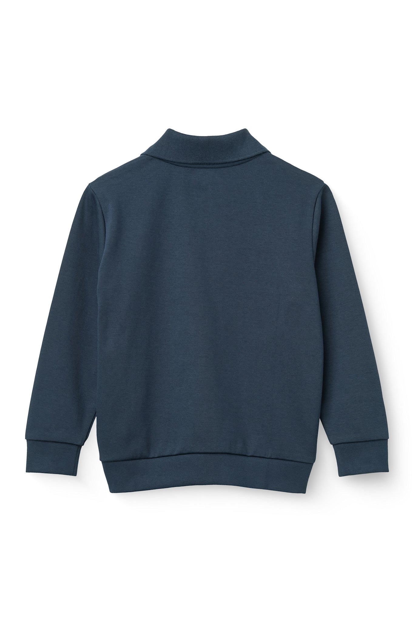 Copenhagen Colors 360 Super Stretchy High School Cardigan in Navy, alternate view