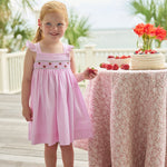 Smocked Lizzy D Dress - Strawberries