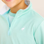 Turks Teal Prepletic Hayword Half Zip