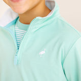 Turks Teal Prepletic Hayword Half Zip