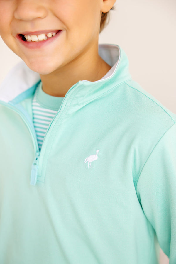 Turks Teal Prepletic Hayword Half Zip