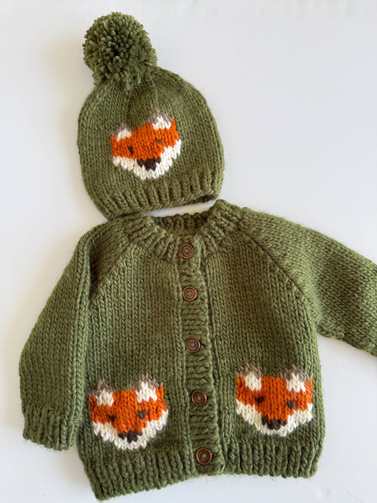 Fox Hat Baby Beanie Toddler Kid Fall Autumn Matching