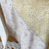 Baby blanket Liberty® fabric and fleece: Lison