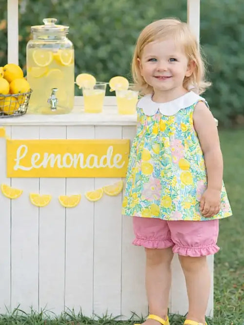 Positano Collection Baby Girl's Bloomer Set
