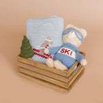 Blanket Ski Cotton Kids Baby Decor Snowboard Winter: Immediate