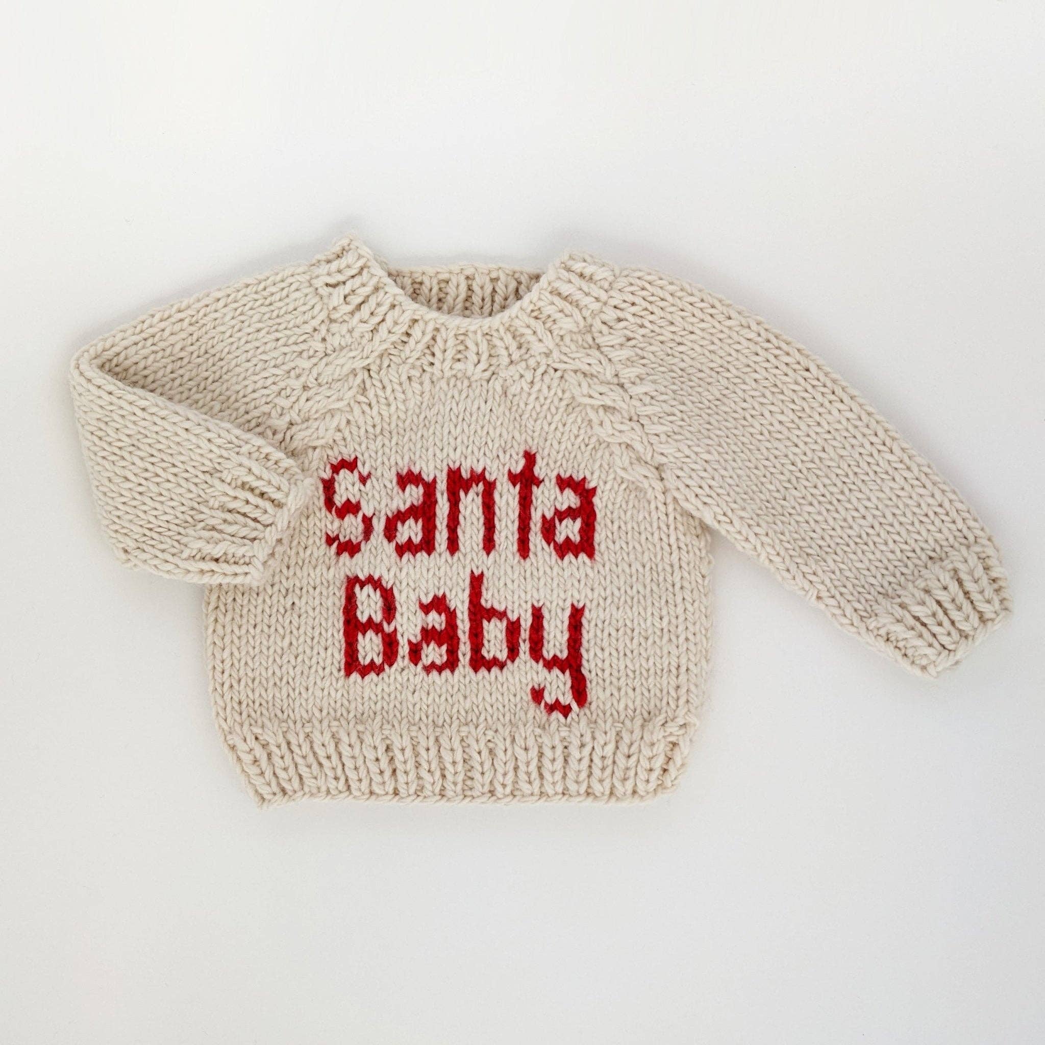 Santa Baby Crew Neck Sweater for Baby & Toddler