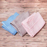 Heirloom Quilt - Baby Quilt Blanket Monogram: Pink