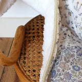 Baby blanket Liberty® fabric and fleece: GUS