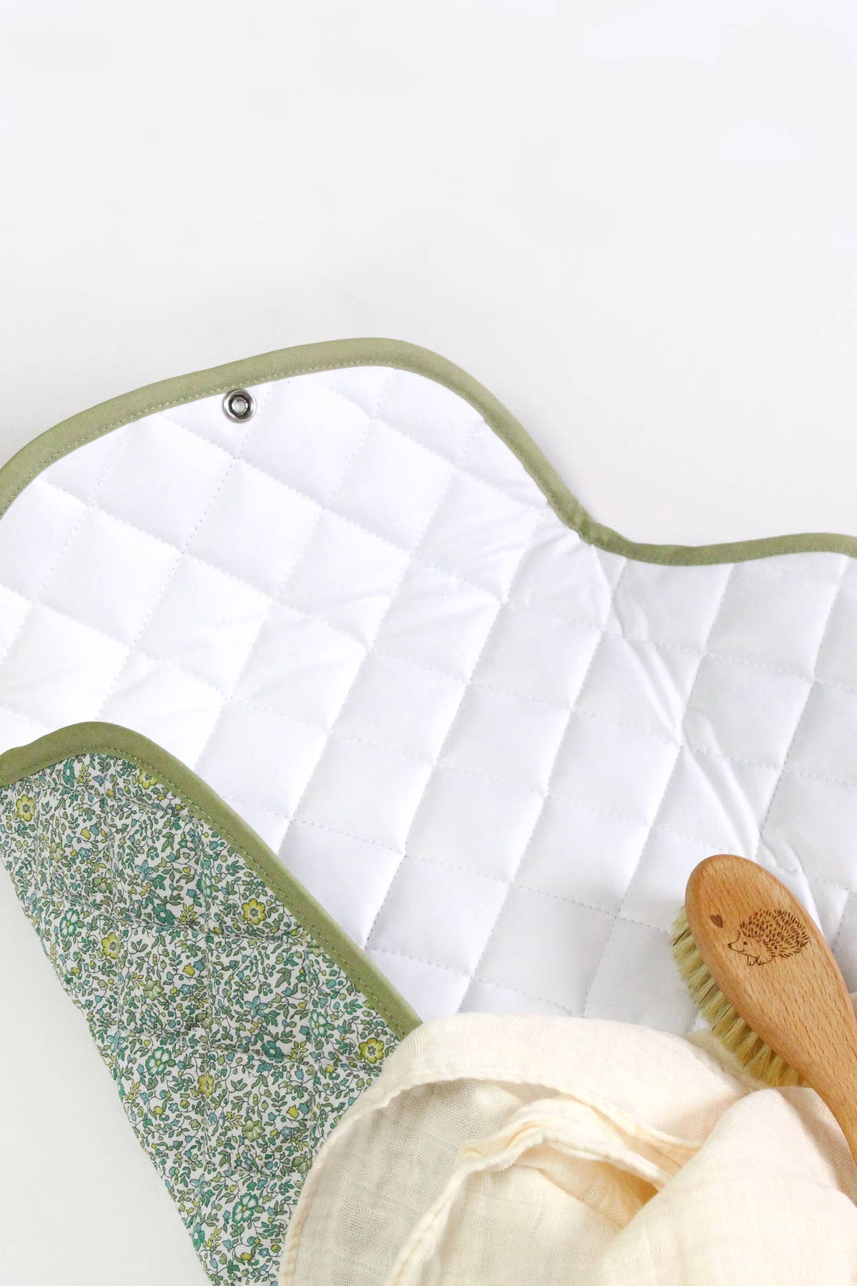 Liberty® fabric and PVC baby changing mat: Andréa