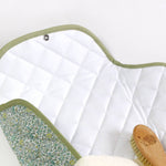 Barnabe Liberty® of London fabric and PVC Baby Changing Mat: Augustine