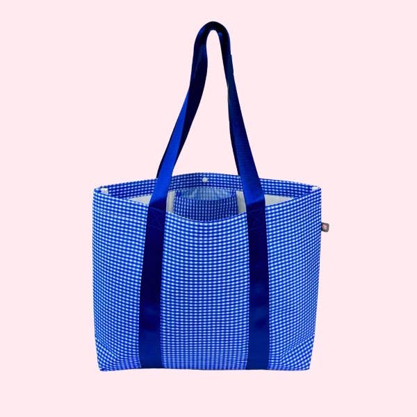 Electric Blue ~WIPEABLE~ Little Mama Tote