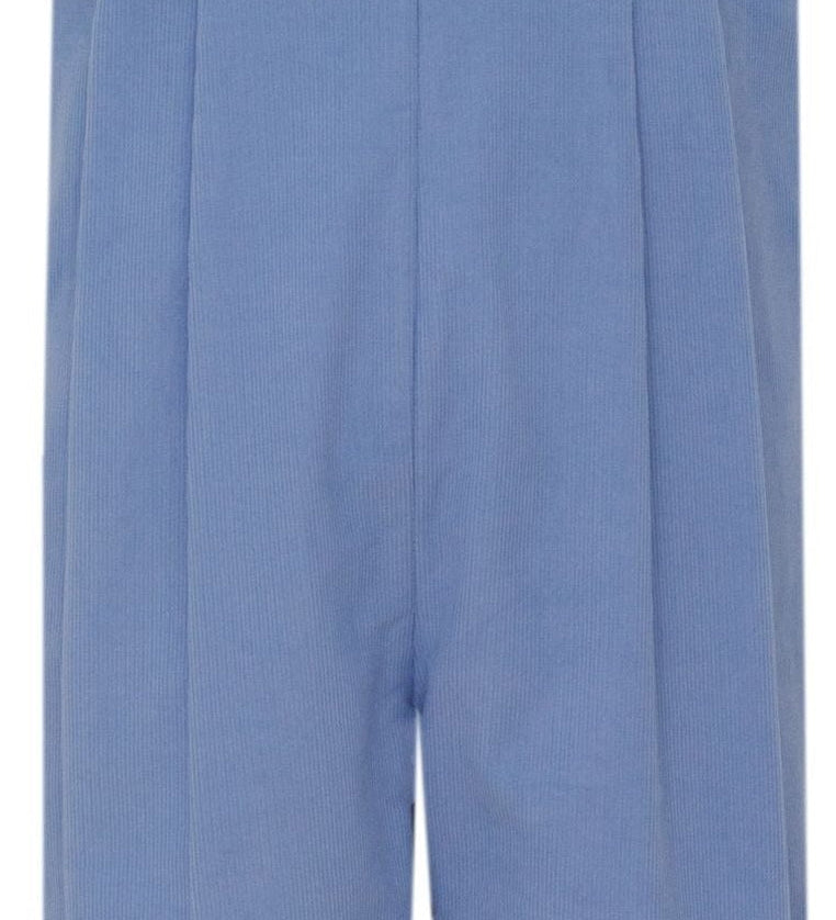 Anavini Nutcracker periwinkle corduroy smocked boys long jon jon